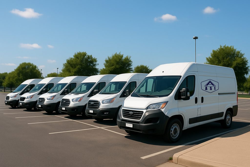 accel systems' fleet of vans